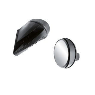 Windshield-Mount Mirrors (REV-XU, XR (with extra high one-piece windshield))